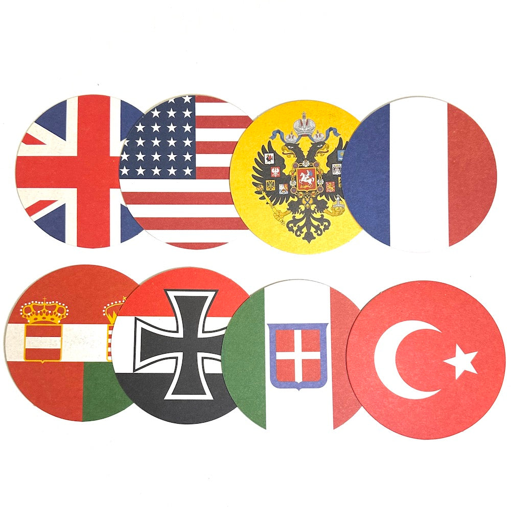 Coaster Set (Global War 1914) 8/set