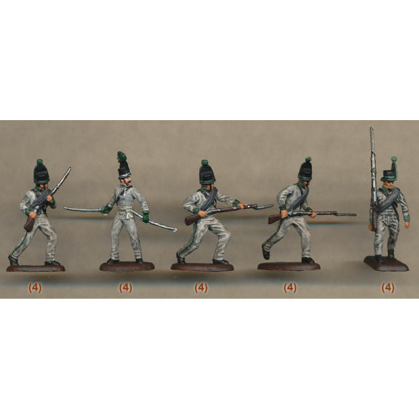 1/72 Napoleonic Brunswick Avant Garde (48) (HaT)
