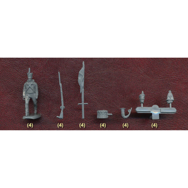 1/72 Napoleonic Brunswick Leib Infantry (48) (HaT)