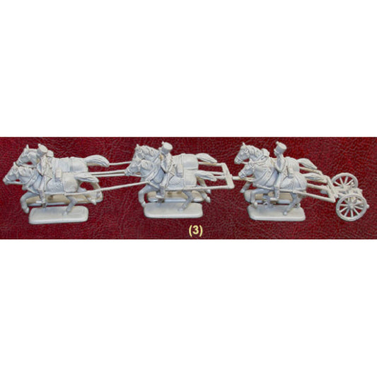 1/72 Napoleonic French Horse Limber Team (3 sets) (HaT)