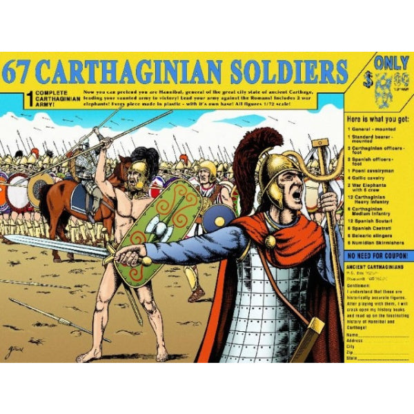 1/72 Punic War Carthaginian Army (HaT)