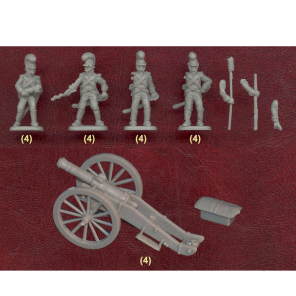 1/72 Napoleonic Wurttemberg Artillery (4 sets) (HaT)