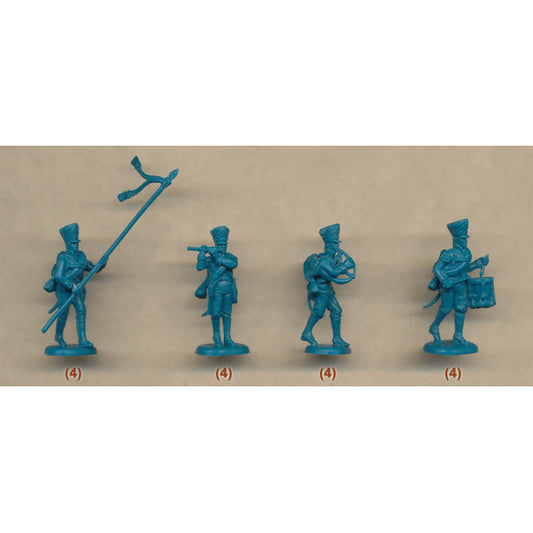 1/72 Napoleonic Prussian Infantry Command (36) (HaT)