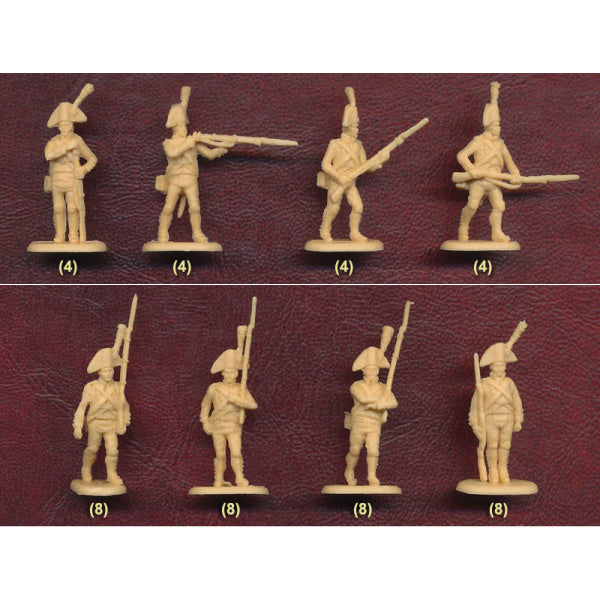 1/72 Napoleonic Spanish Line Infantry (48) (HaT)