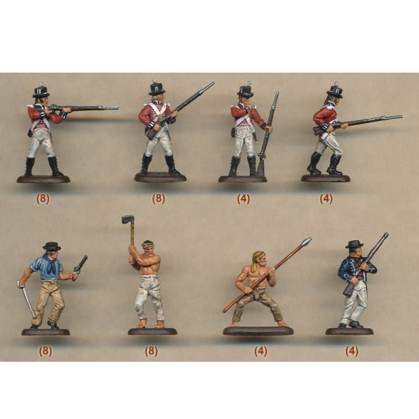 1/72 Napoleonic British Marines & Sailors (48) (HaT)