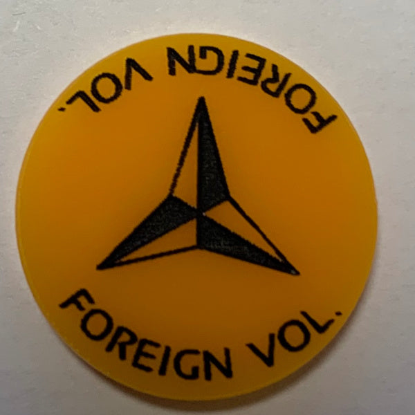 Foreign Volunteer Marker (Acrylic) x5