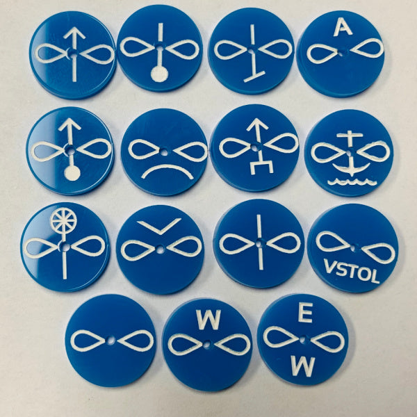 Airforce Flight Stand Marker (Acrylic) x5