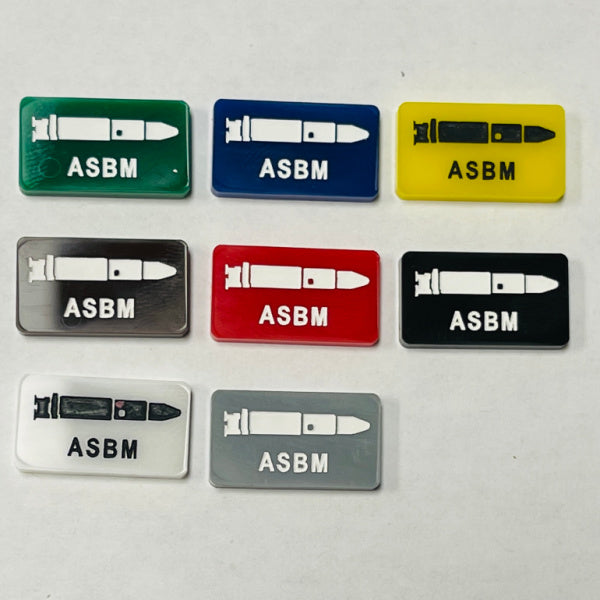 Modern Anti-ship Ballistic Missile Marker (Acrylic) x5