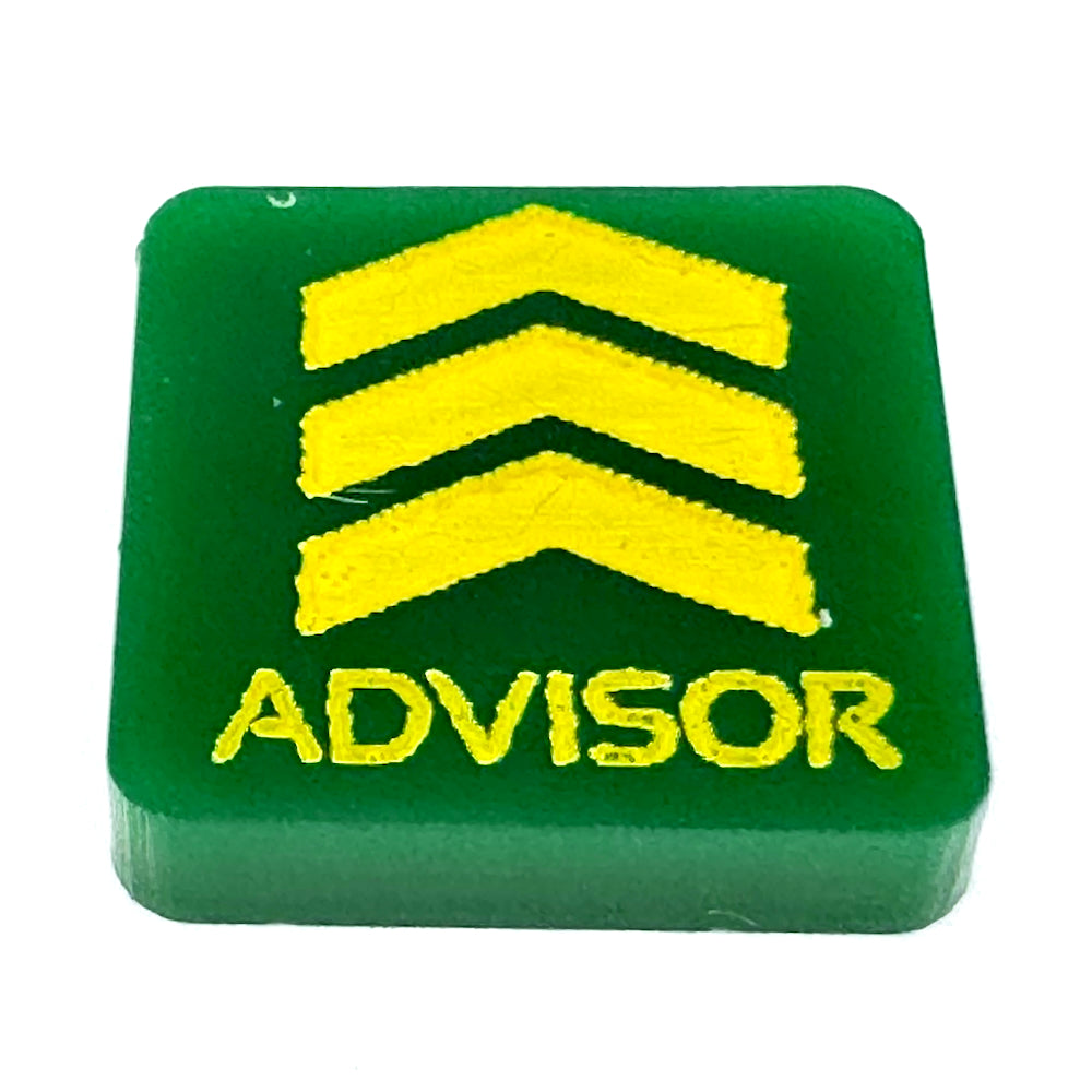 "Military Advisor" Marker (Acrylic) x5