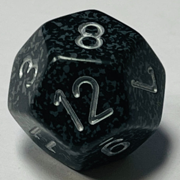 D12 (16mm) Die- Ninja Speckled (x 5)