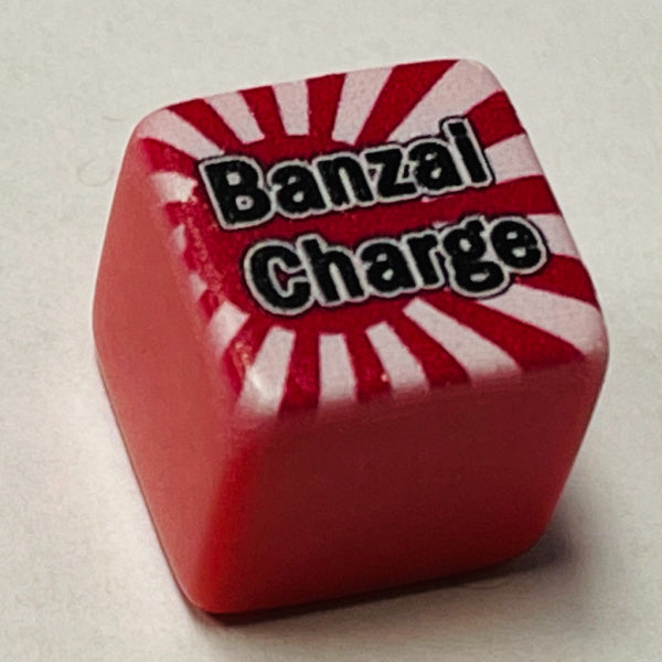 Command Dice "Banzai Charge" (16mm) xONE