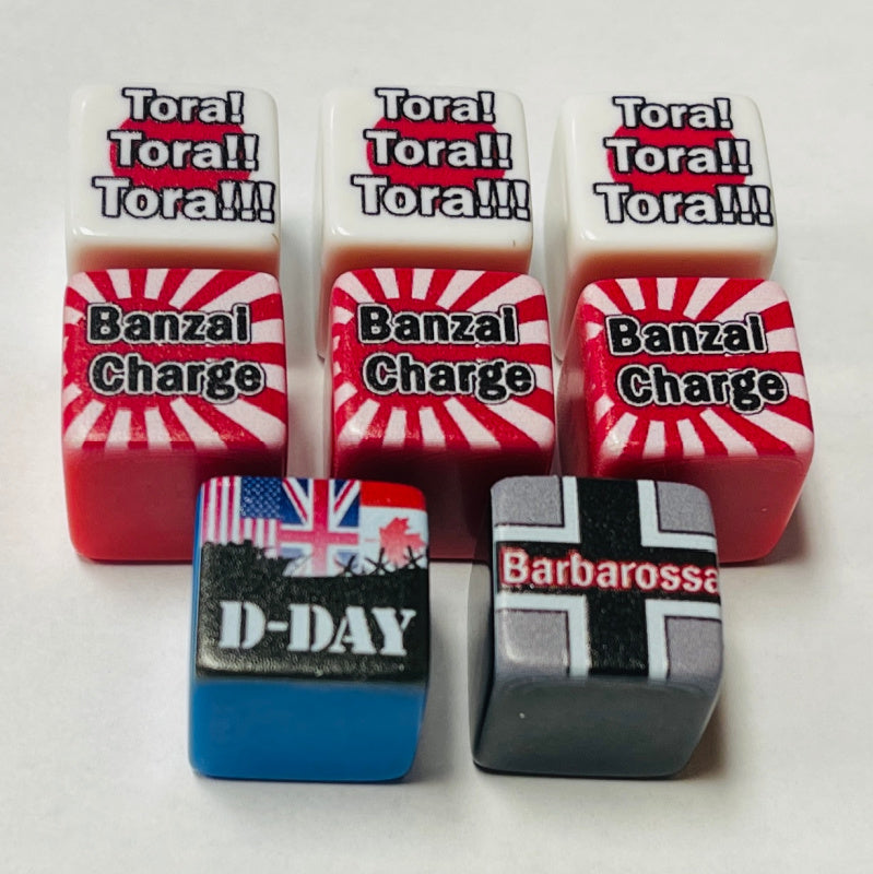 Command Dice Bundle (8/set) (16mm)