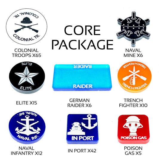 Core Marker Package (Global War 1914) 161/set