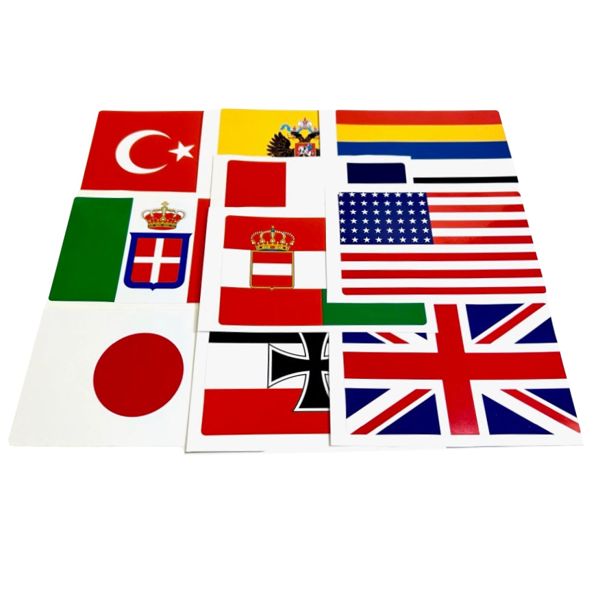 Vinyl Label Set (Global War 1914) 10/set