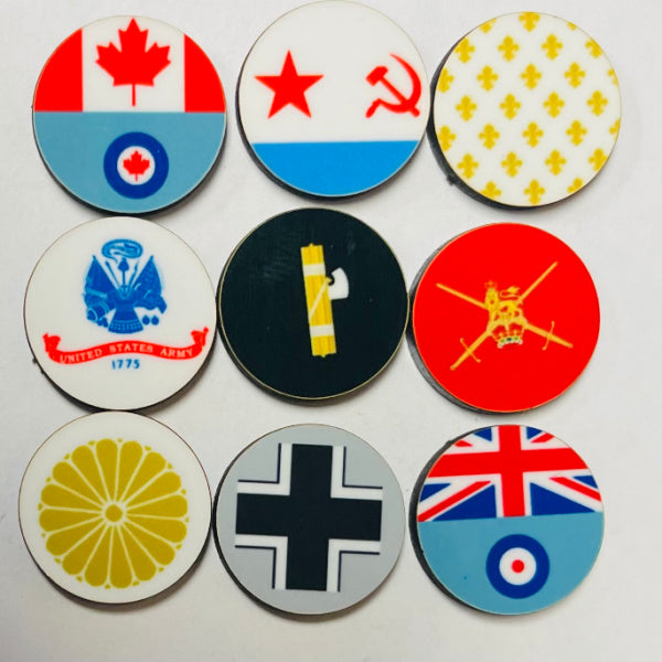 Land Task Force Set 3 (9 Plates)