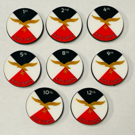 German Luftwaffe Air Corps Markers (8/set)