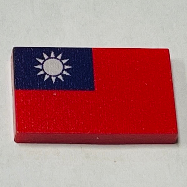 Kuomingtang Chinese (1895-1945), Taiwanese Flag (1945-Present) UVA Markers (10/set)