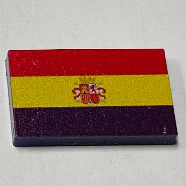 Second Spanish Republic of Spain Flag (1931-1939) UVA Markers (10/set)