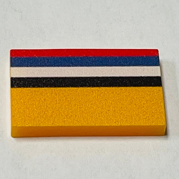 Acrylic UV marker-Flag of Manchukuo-Alternate (1932-1945) 10/set
