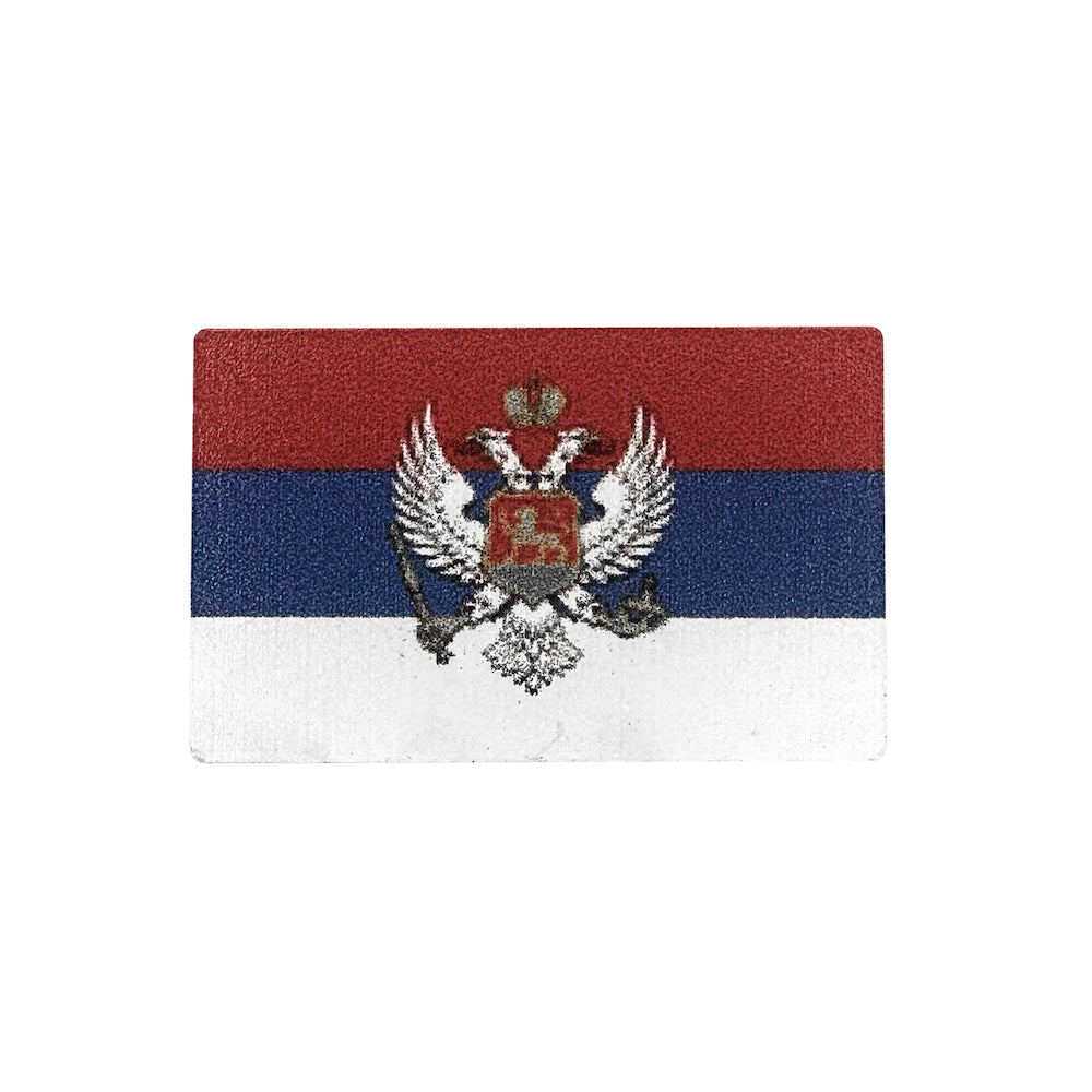 Acrylic UV marker- Montenegro Flag (1905-1918) 10/set