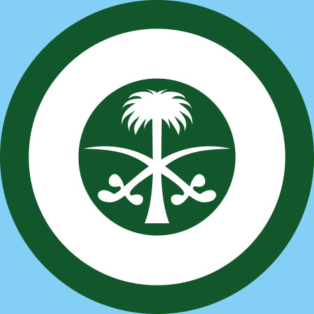 Decal Sheet, Saudi Arabia (1950-P)