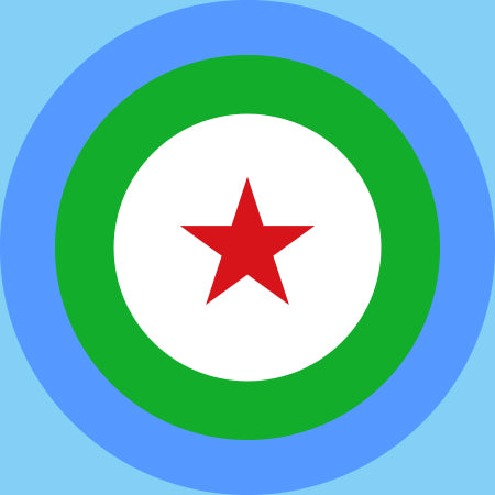 Decal Sheet, Djibouti (1977-P)