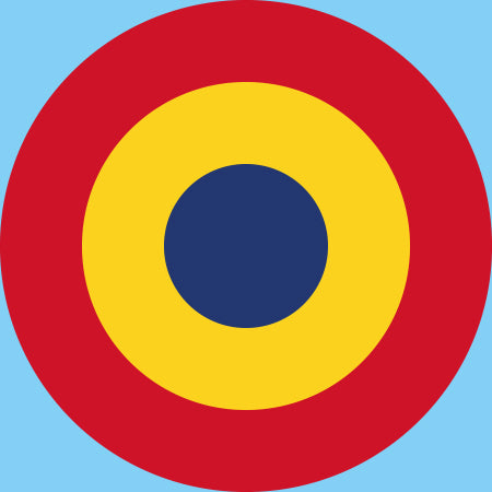 Decal Sheet, Romania (1986-P)