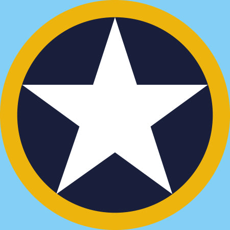Decal Sheet, US Roundel (1942) Torch