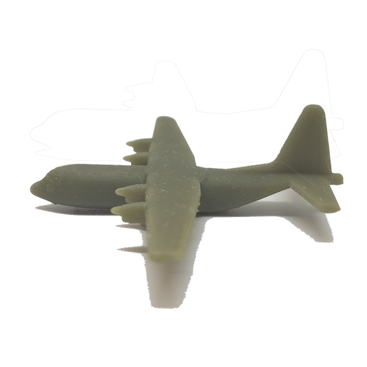 U.S. Lockheed C-130 Hercules Transport Aircraft (3D Printed) x5