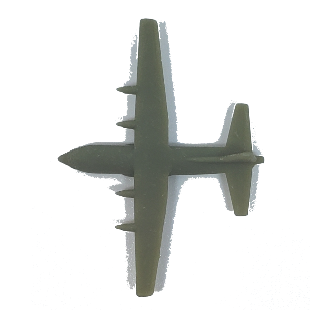 U.S. Lockheed C-130 Hercules Transport Aircraft (3D Printed) x5
