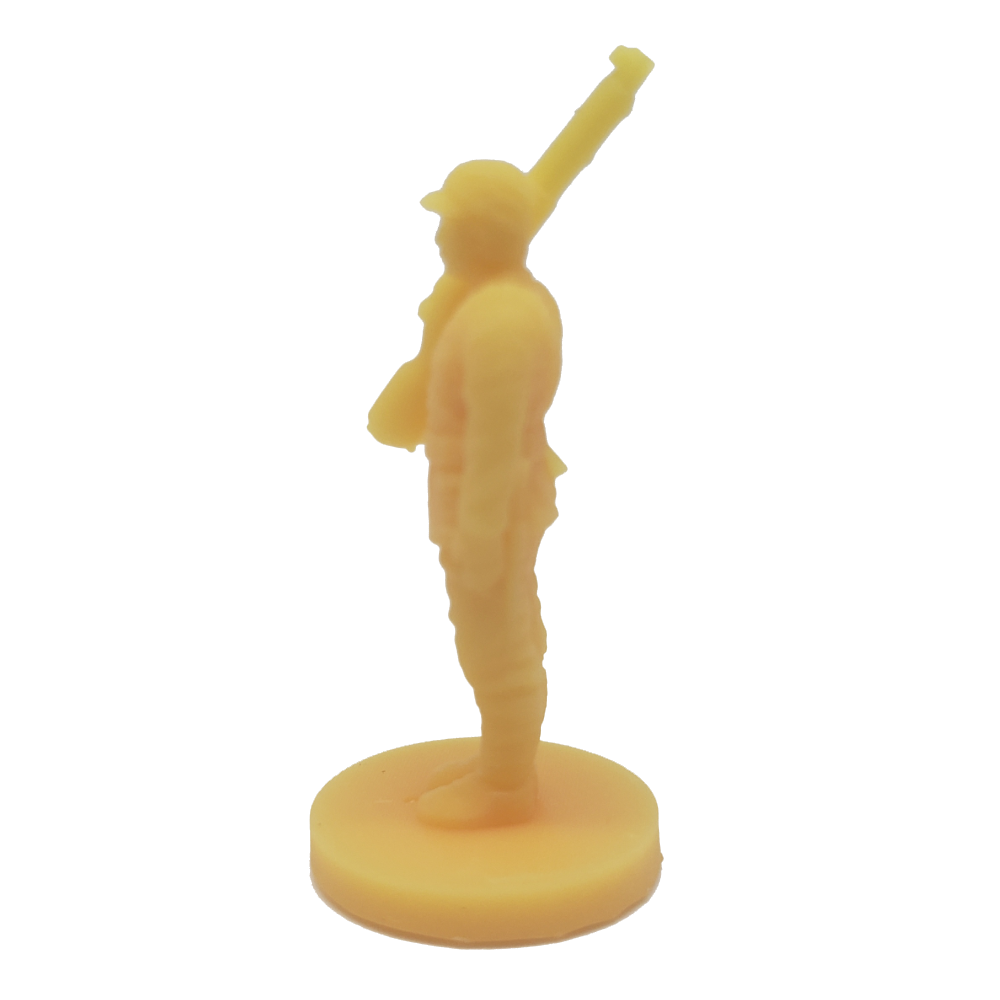 Mengjiang Militia/Soldier WWII (3D Printed) x5