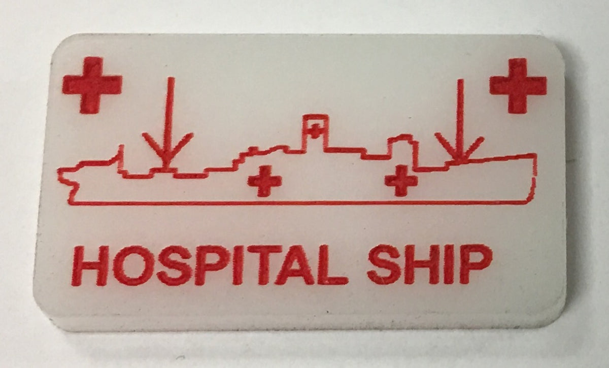 Hospital Ship Marker (Acrylic) x5
