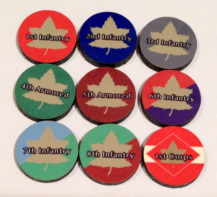 Canada Division Marker set