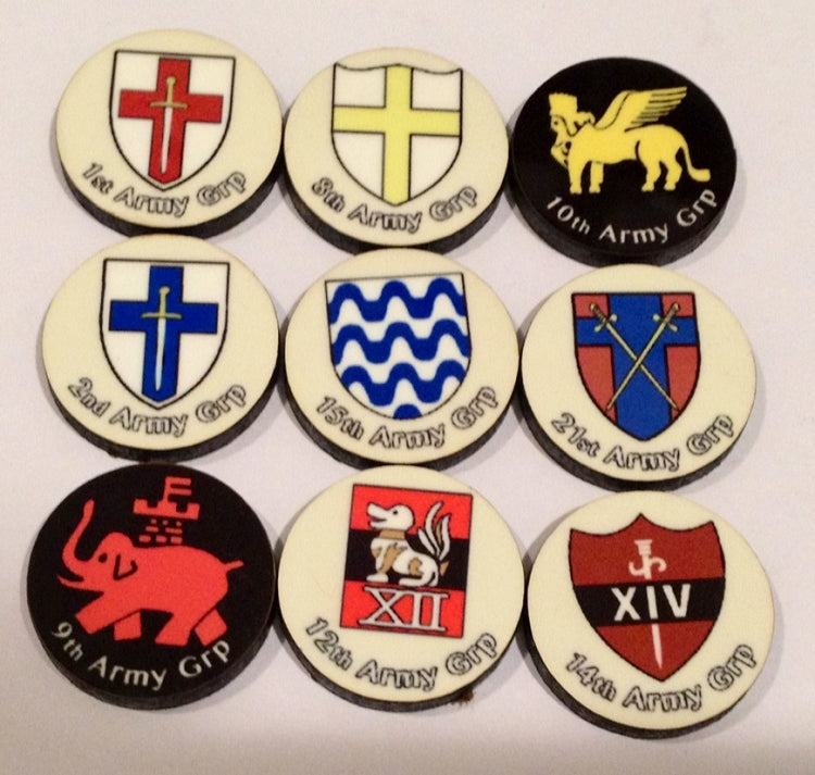 U.K. Army Group Marker set