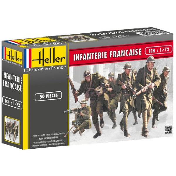 1/72 WWII French Infantry Box (Heller)