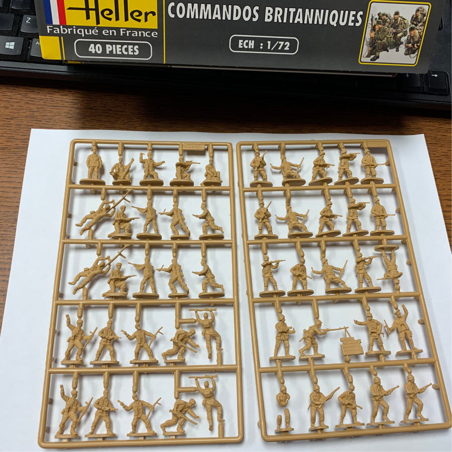 1/72 WWII British Commandos Box (Heller)