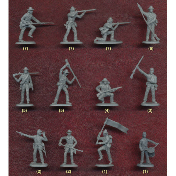 1/72 Civil War Confederate Infantry (IMEX)