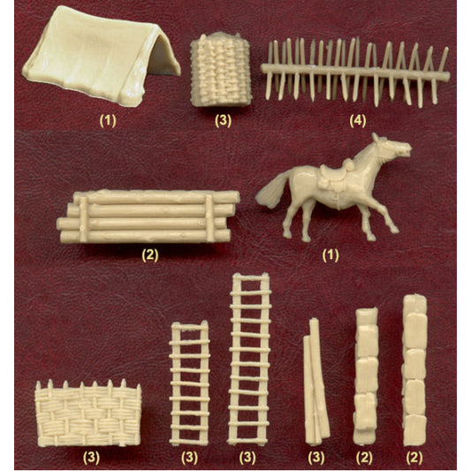 1/72 Civil War Accessories (IMEX)