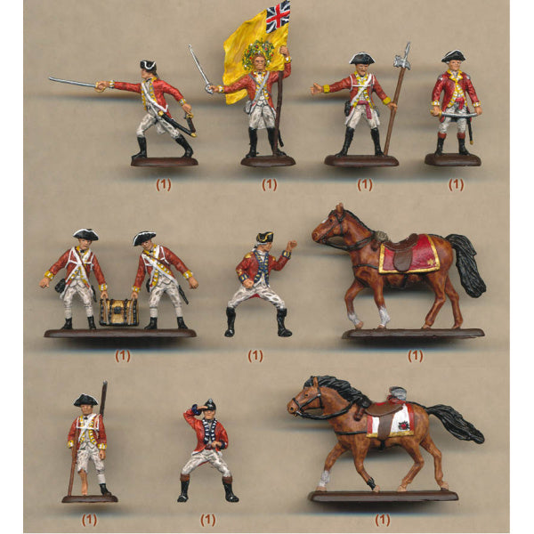 1/72 American Revolution British Redcoats (IMEX)