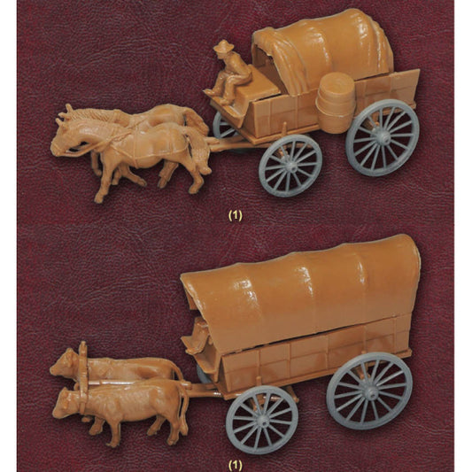 1/72 America Chuck Wagon and Prairie Schooner (IMEX)