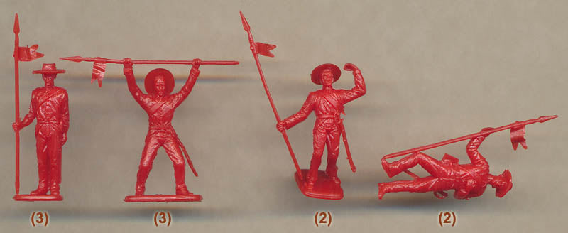 1/72 Mexican Round Hat Infantry (IMEX)