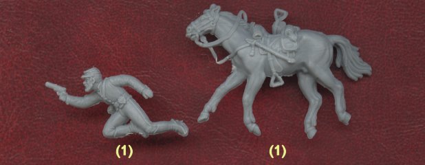 1/72 ACW Confederate Cavalry Box (Italeri)