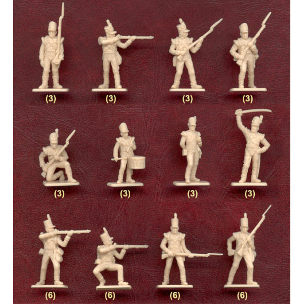 1/72 Napoleonic British Infantry 1815 (Italeri)