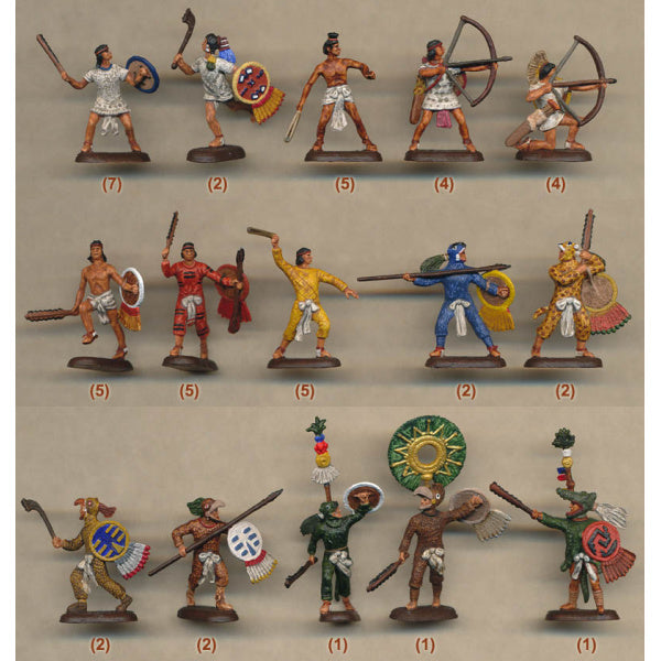 1/72 Aztec Warriors (Mars)