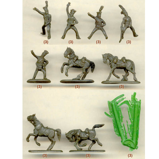 1/72 Napoleonic Austrian Uhlans (Mars)