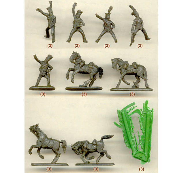 1/72 Napoleonic Austrian Uhlans (Mars)