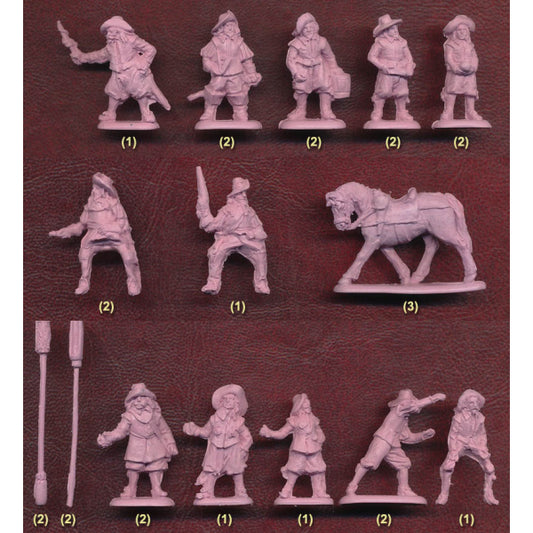 1/72 Thirty Years War Swedish Army with Culverin (Mars)