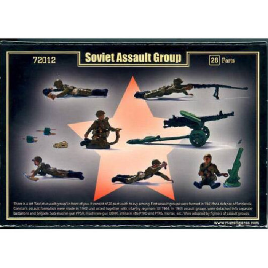 1/72 WWII Soviet Assault Group Box (Mars)