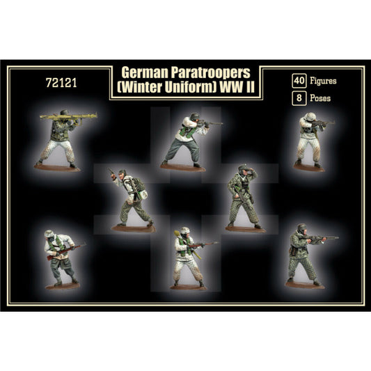 1/72 WWII German Paratroopers (Winter Uniform) Box (Mars)