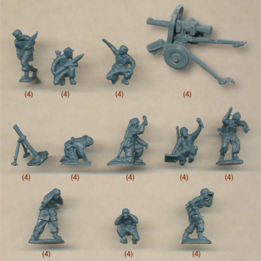 1/72 German Paratroopers (Tropical Uniform) (Mars)